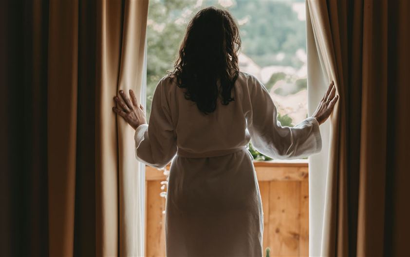 Landhausdoppelzimmer mit Südbalkon